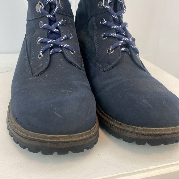 Blondo Blue Suede Boots Waterproof - Picture 8 of 14